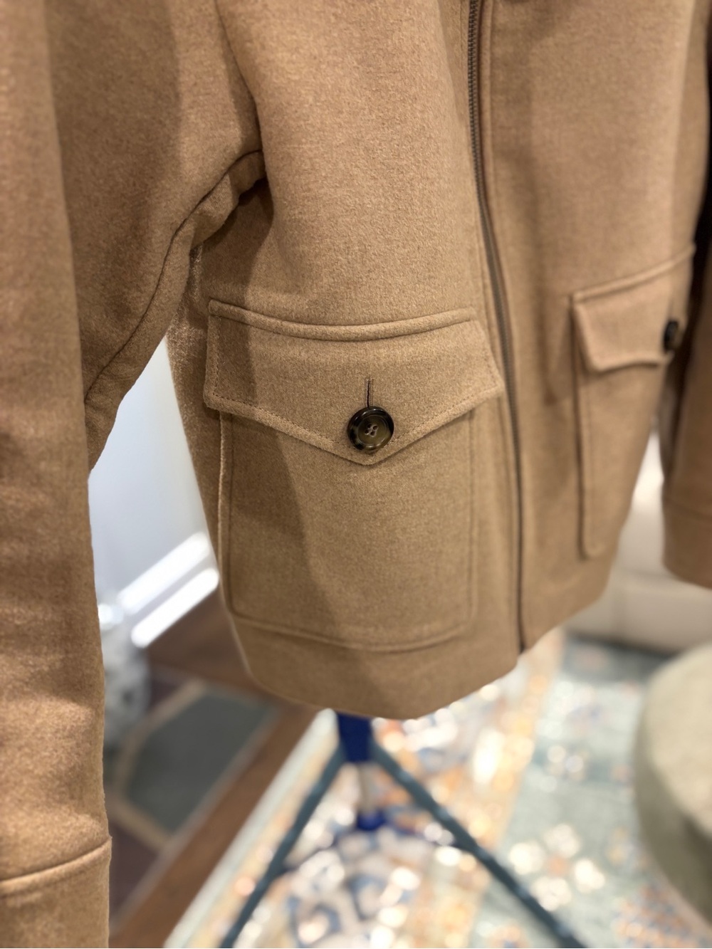 NWOT Woolrich Wool Jacket - Size Medium - Picture 7 of 9